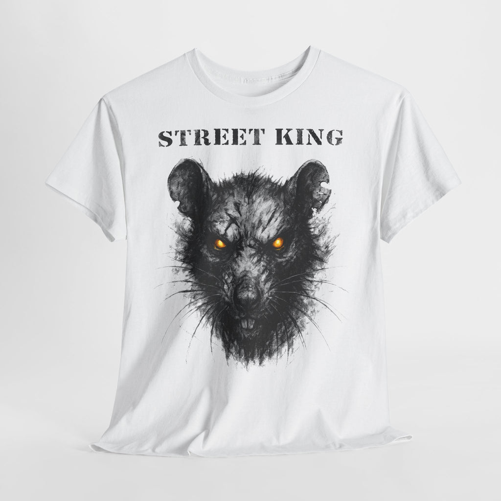 Ratte - Street King: Frontprint, Unisex T-Shirt - Animal-Collection
