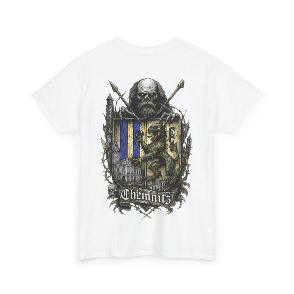 Chemnitz: Front-/Backprint, Unisex T-Shirt **Grimwater-Edition**