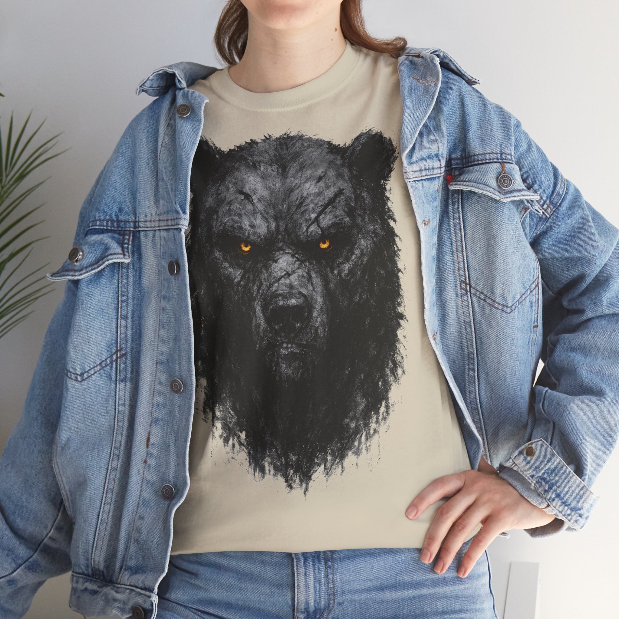 Bär: Frontprint, Unisex T-Shirt - Animal-Collection