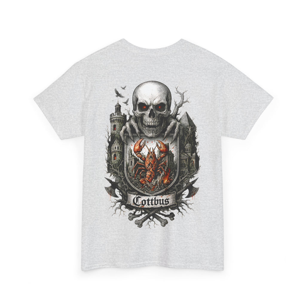 Cottbus: Front-/Backprint, Unisex T-Shirt **Grimwater-Edition**