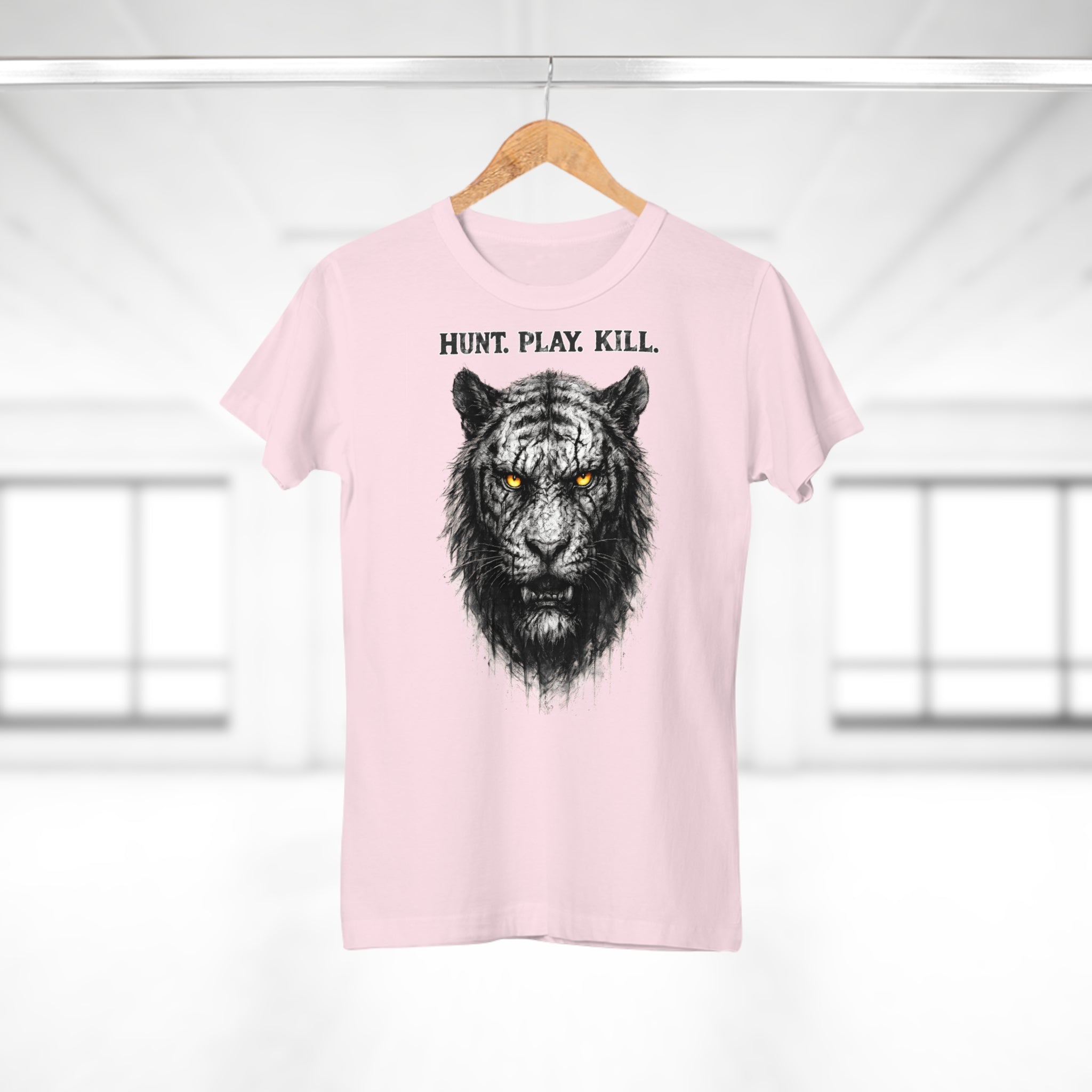 Tiger: Frontprint, Womens' T-Shirt - Animal-Collection