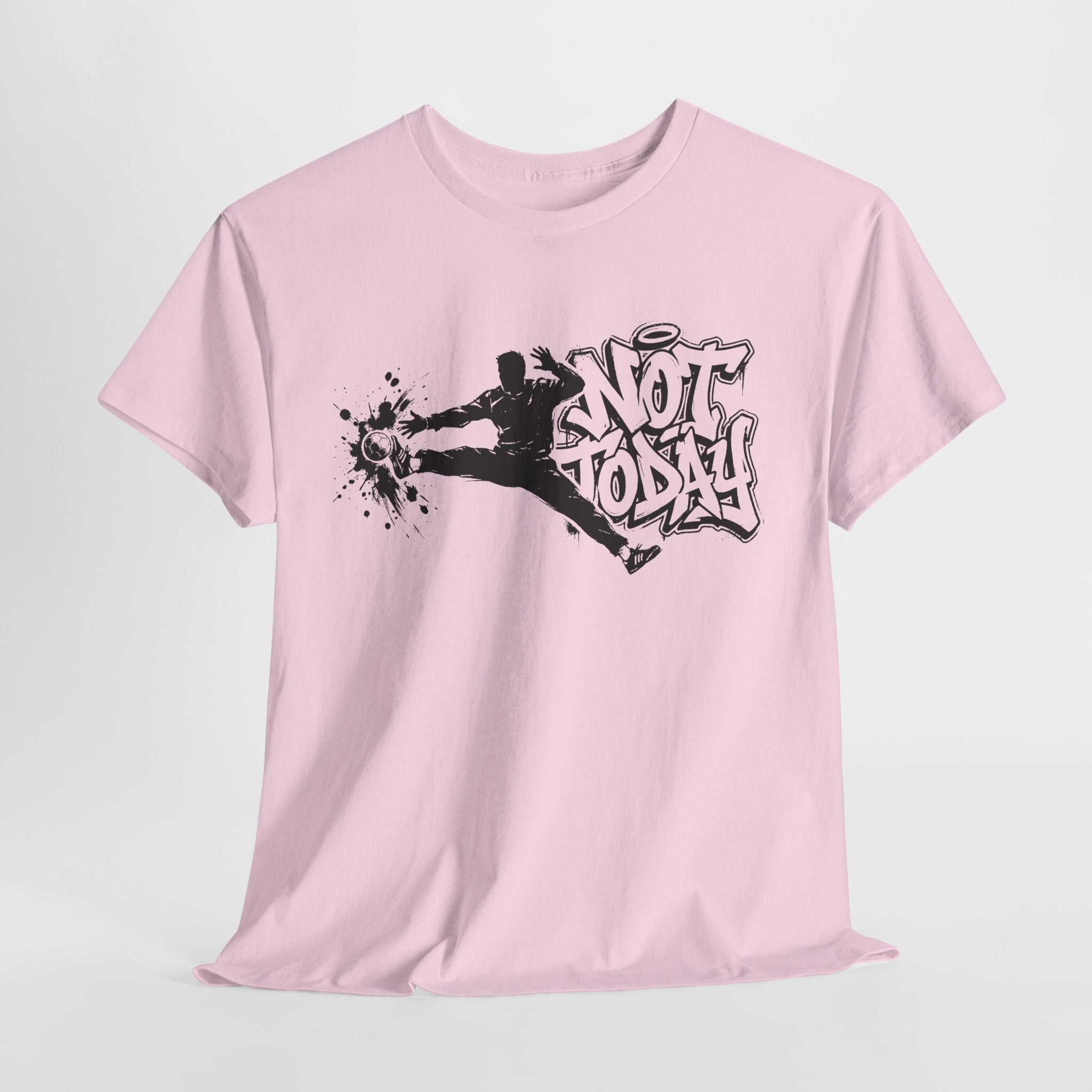 Handball - NOT TODAY: Frontprint, Unisex T-Shirt