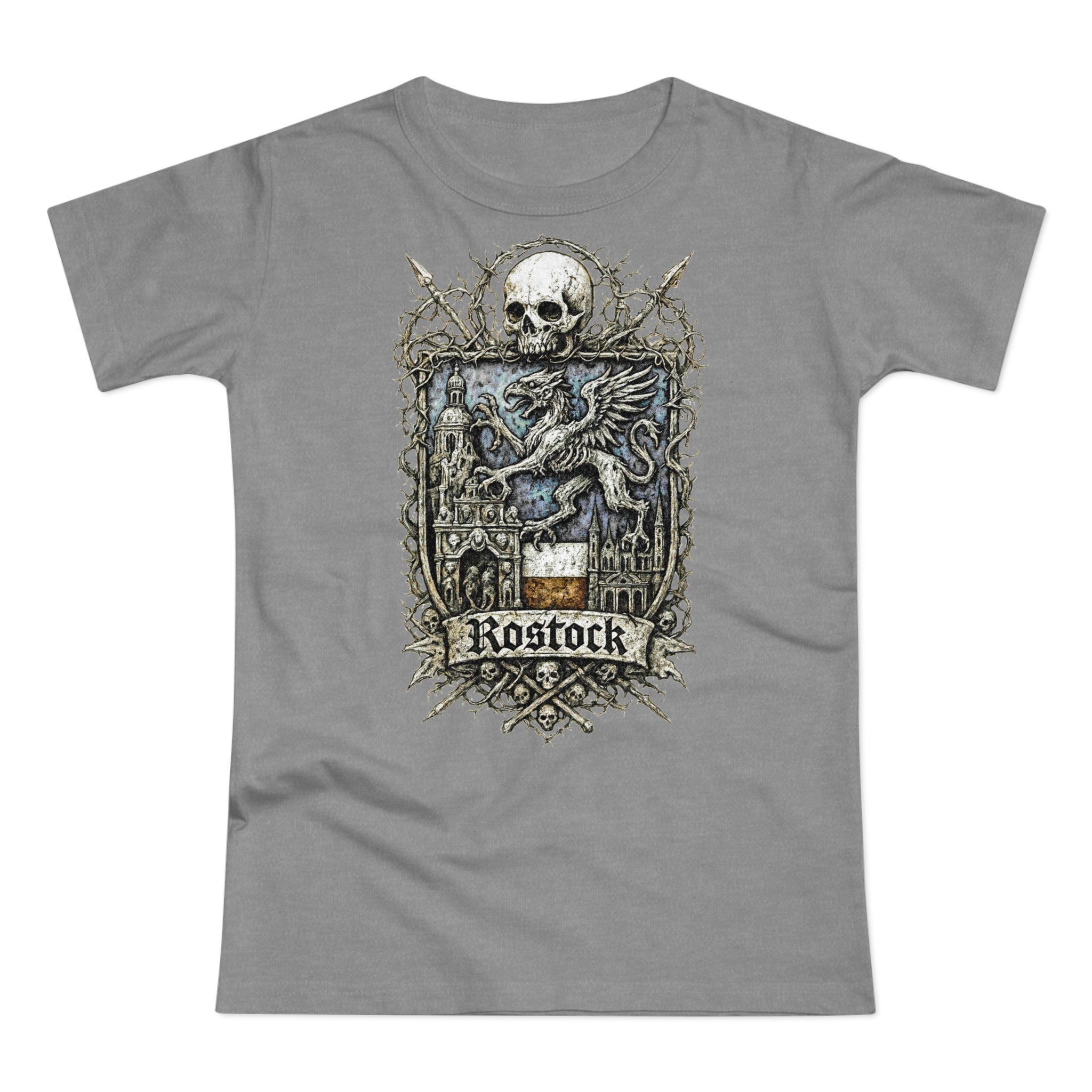 Rostock: Frontprint, Womens' T-Shirt **Grimwater-Edition**