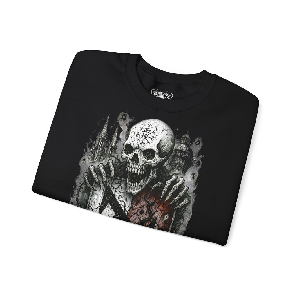 Halberstadt: Harz-Collection, Frontprint, Unisex Sweatshirt **Grimwater-Edition**