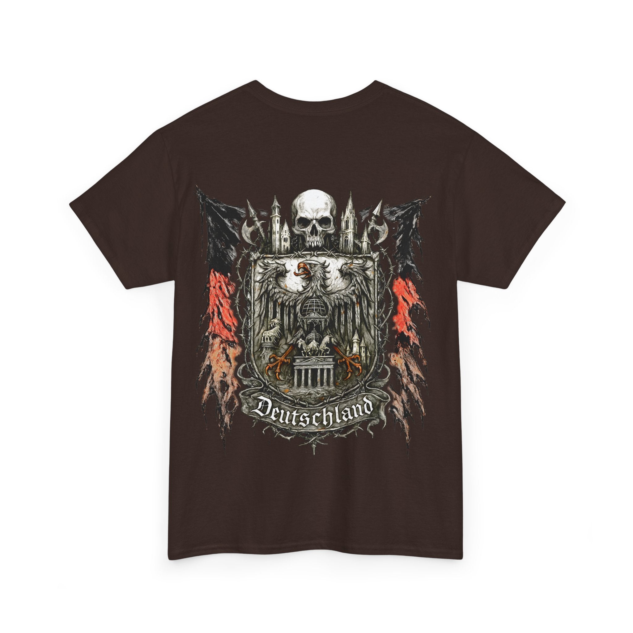 Deutschland: Front-/Backprint, Unisex T-Shirt **Grimwater-Edition** (Germany)