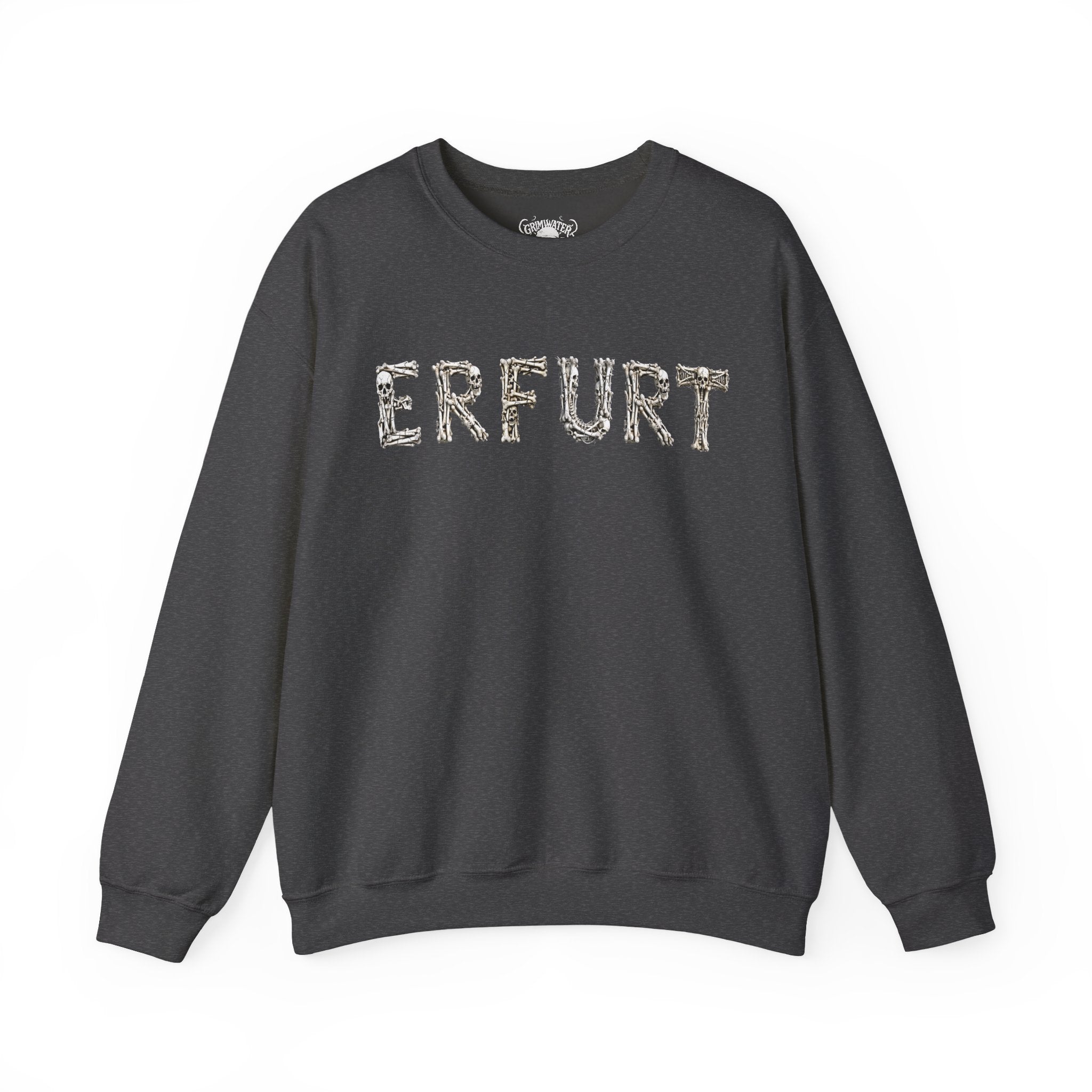 Erfurt: Front-/Backprint, Unisex Sweatshirt **Grimwater-Edition**
