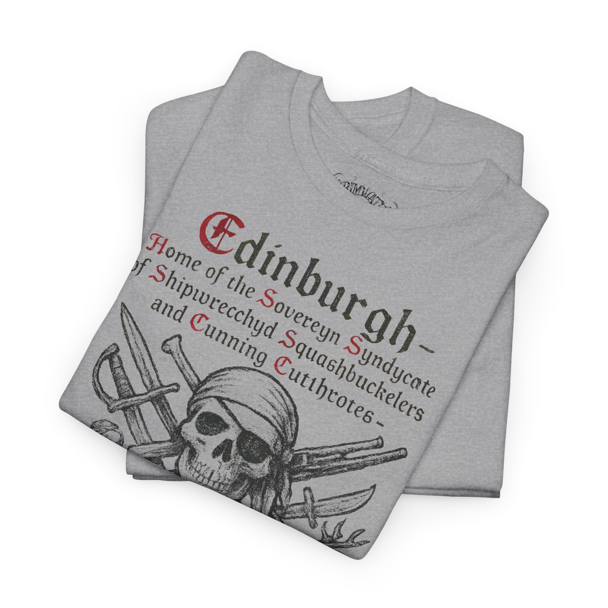 Edinburgh: Frontprint, Unisex T-Shirt **Grimwater-Edition**
