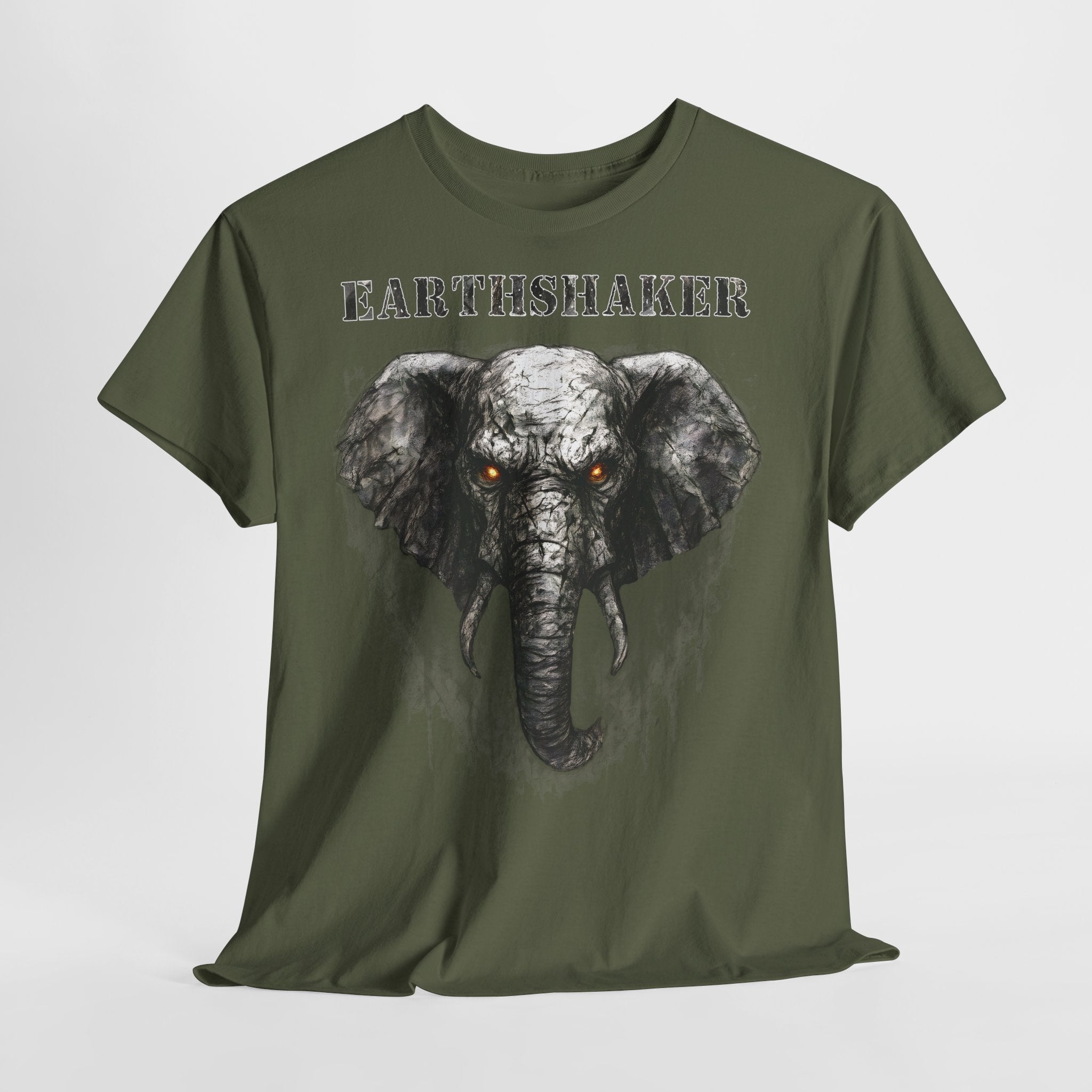 Elefant - Earthshaker: Frontprint, Unisex T-Shirt - Animal-Collection