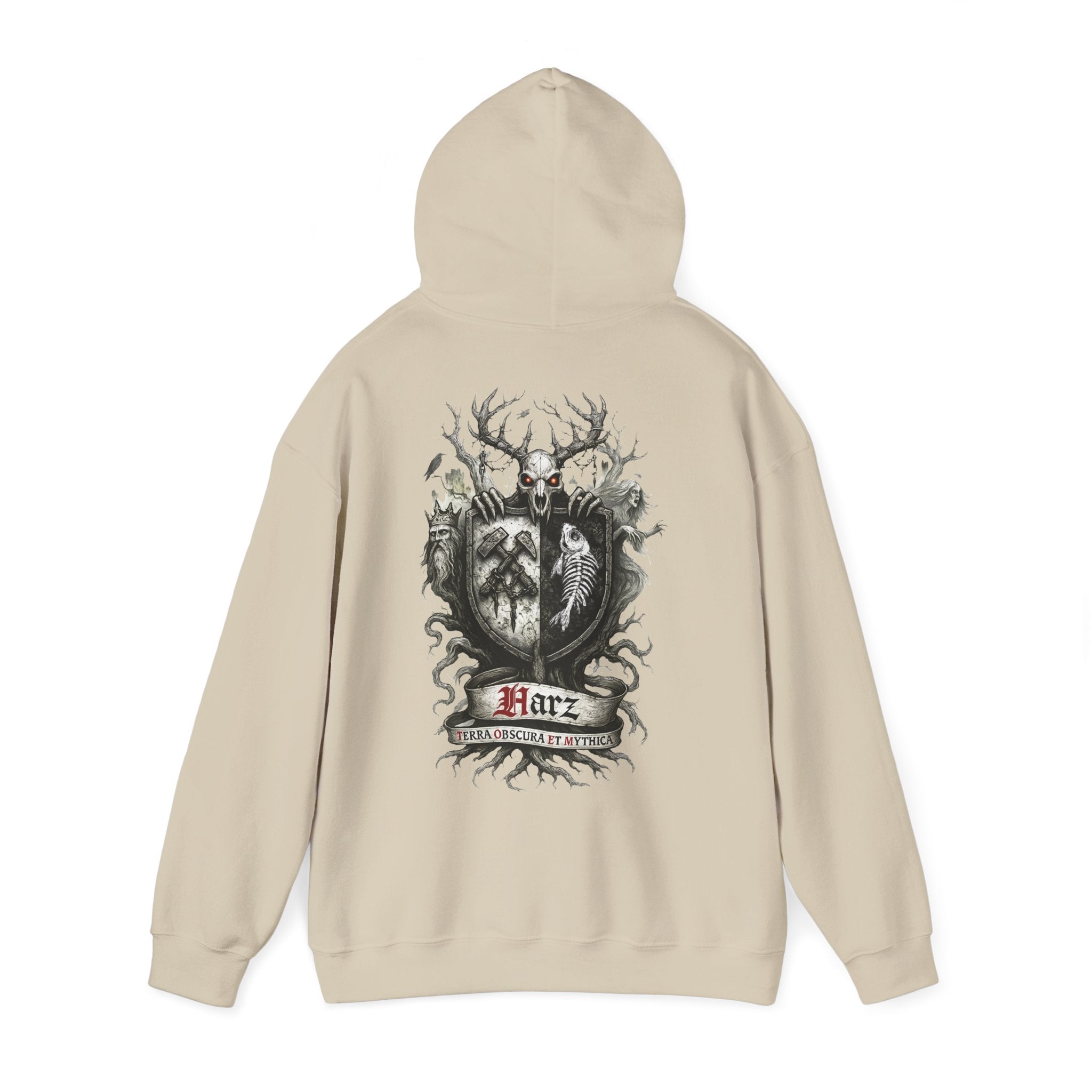 Region Harz: Front-/Backprint Unisex Hoodie **Grimwater-Edition**