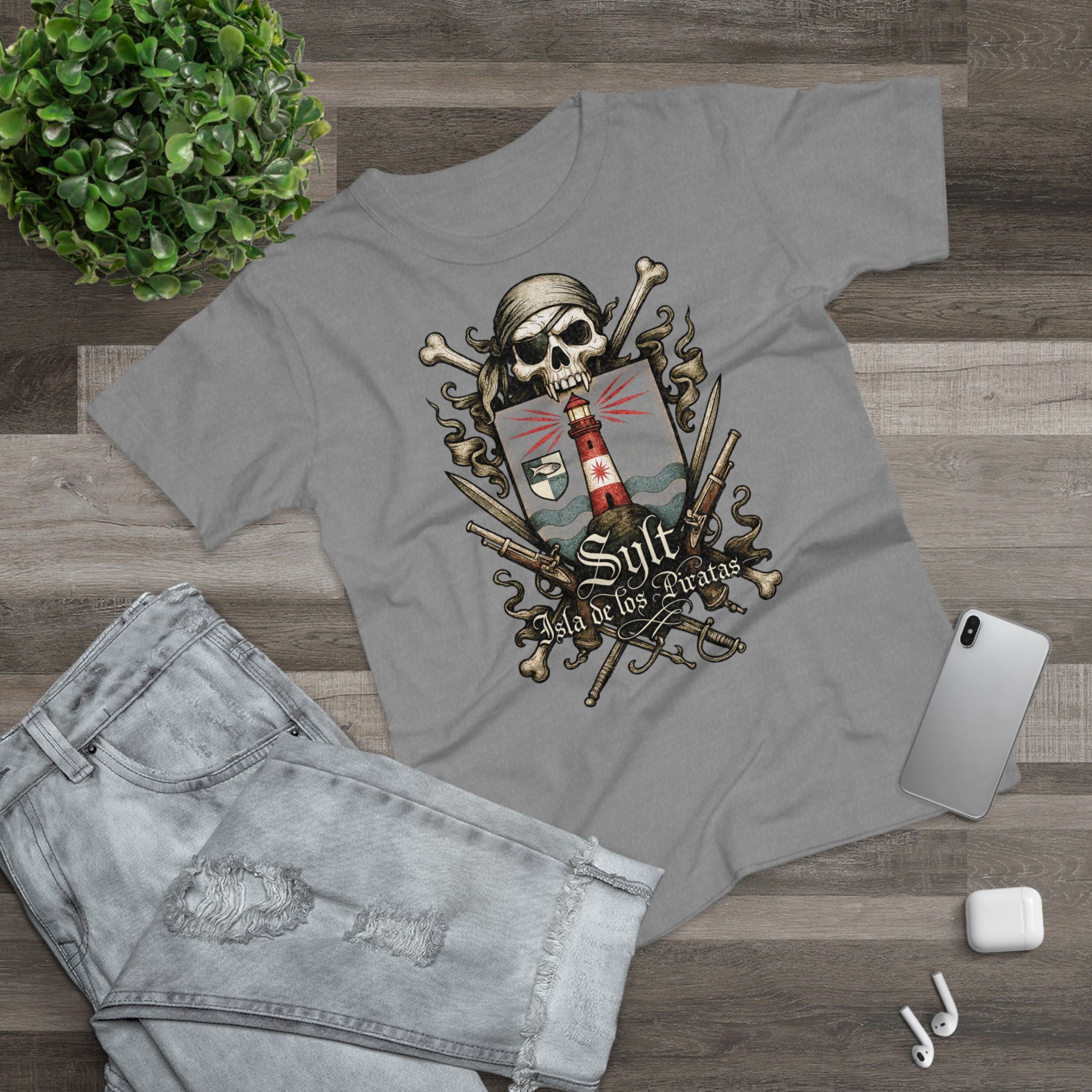 Sylt: Frontprint, Women's T-Shirt **Grimwater-Edition**