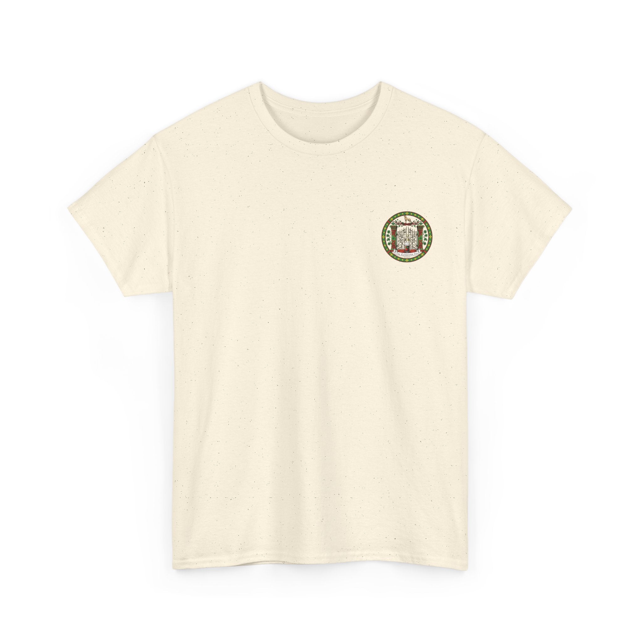 The Gatekeeper Inn, Dublin, Festive Unisex Cotton Tee with Holiday Design, Christmas Gift, Casual Wear, Comfortable Shirt, Year-Round Style, Unique Gift Idea