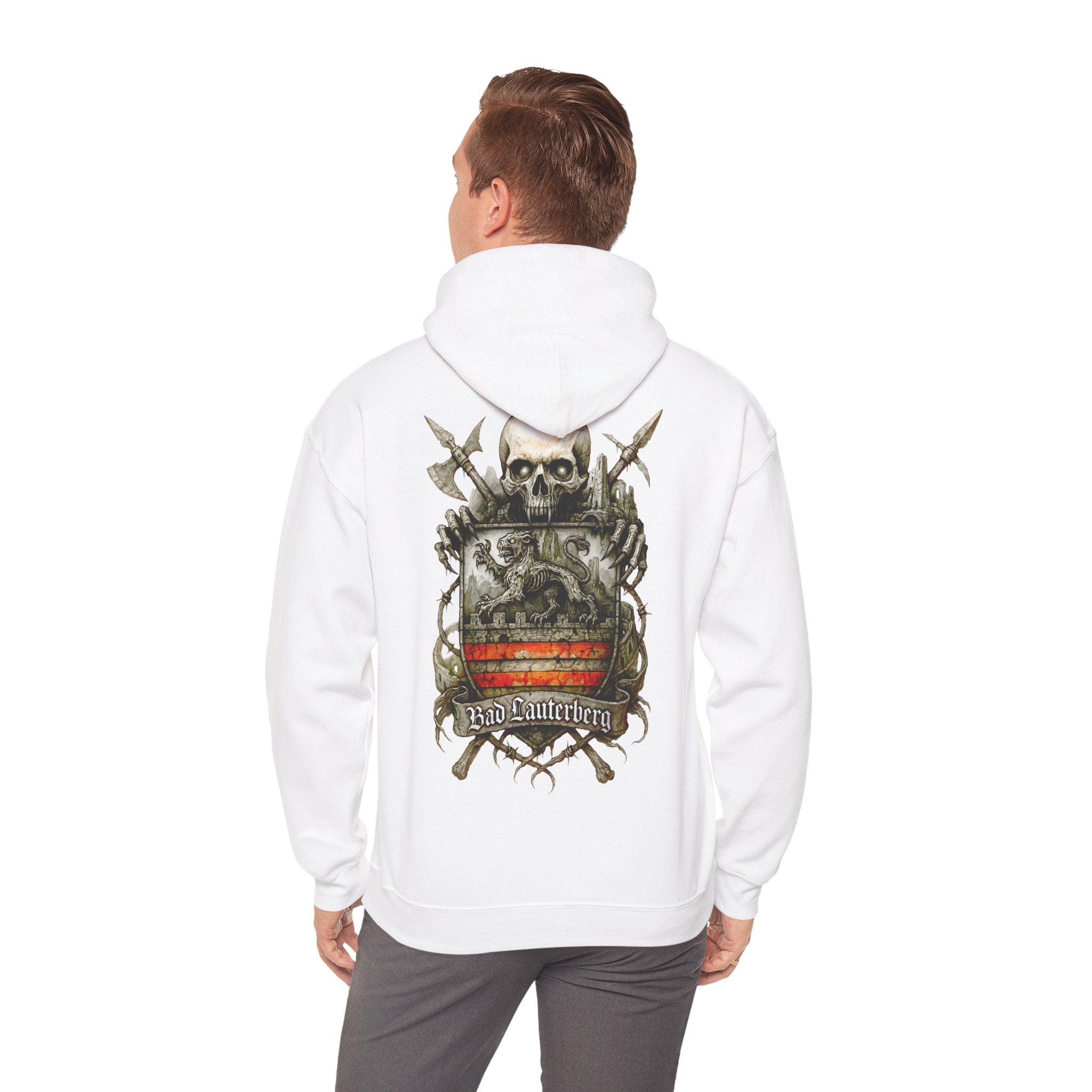 Bad Lauterberg: Front-/Backprint, Unisex Hoodie **Grimwater-Edition**