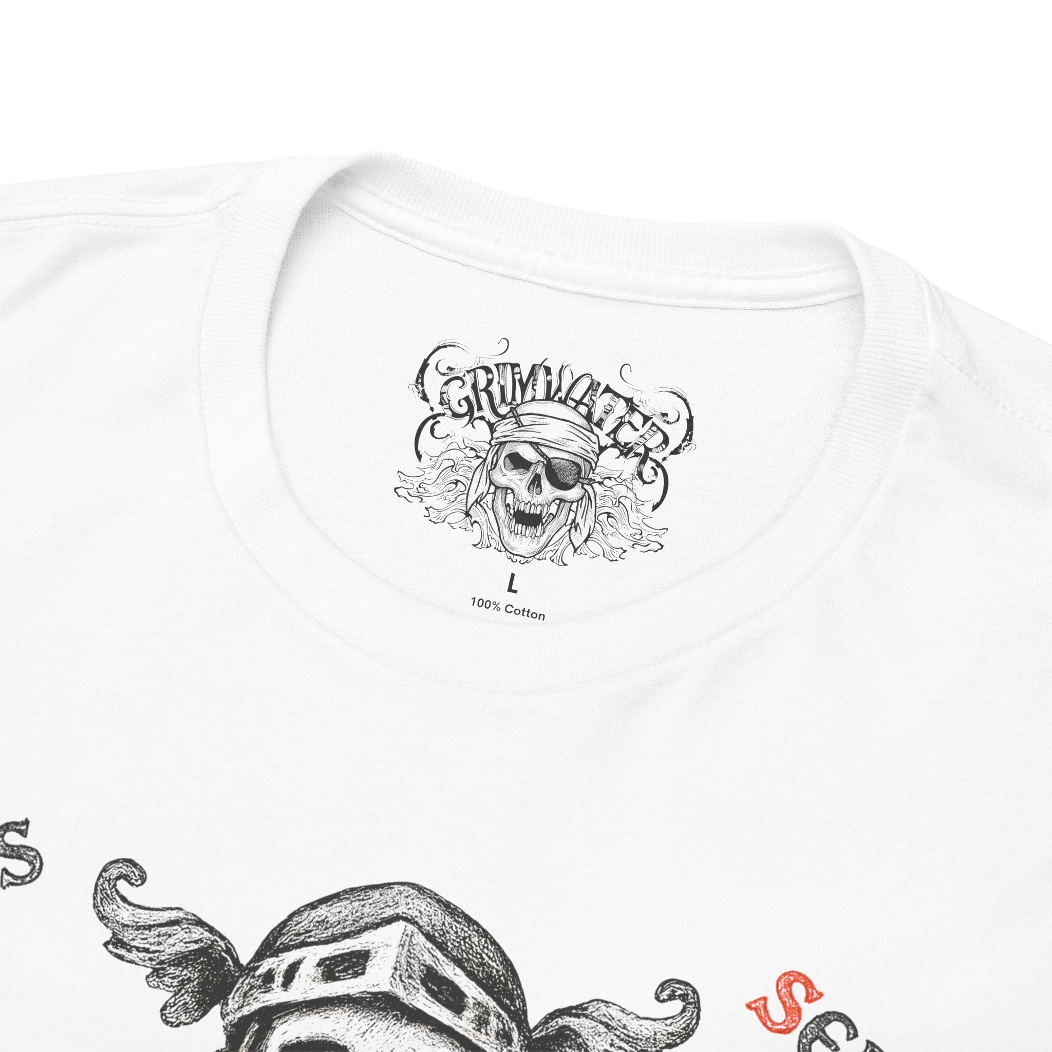 Jungfrau: Frontprint, Unisex T-Shirt **Grimwater-Edition** Sternzeichen Astrologie (Virgo)