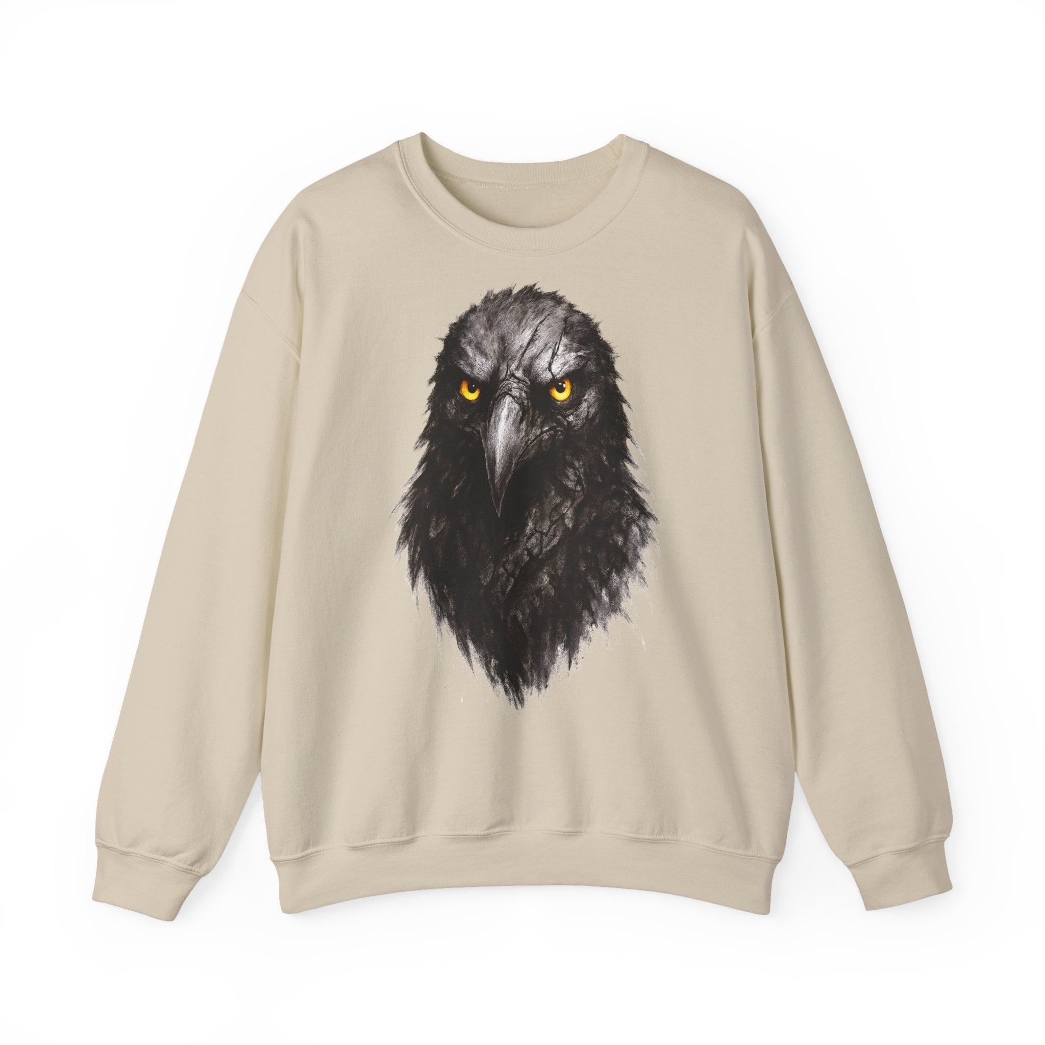 Rabe: Animals-Collection, Frontprint, Unisex Sweatshirt, Mystical Raven