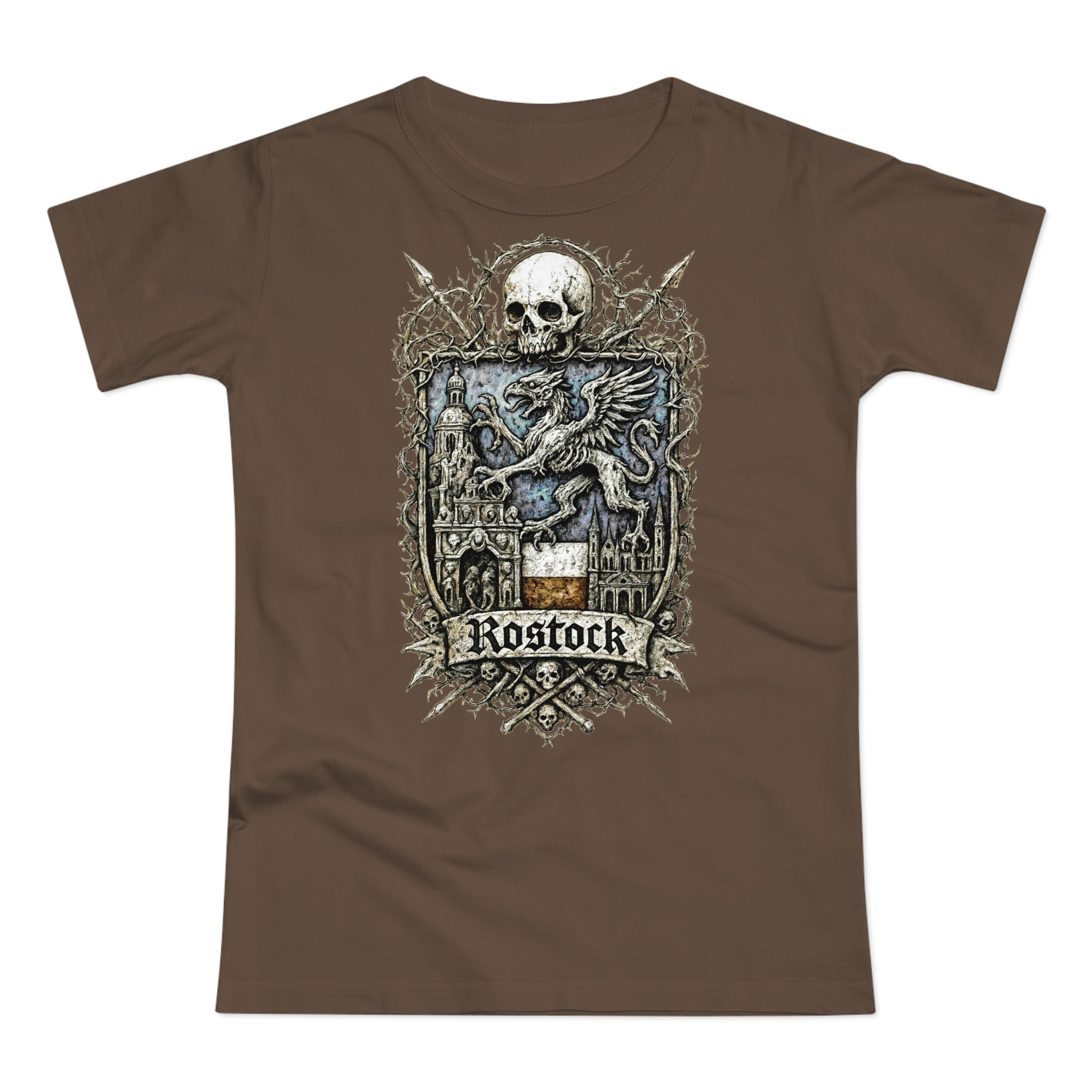 Rostock: Frontprint, Womens' T-Shirt **Grimwater-Edition**