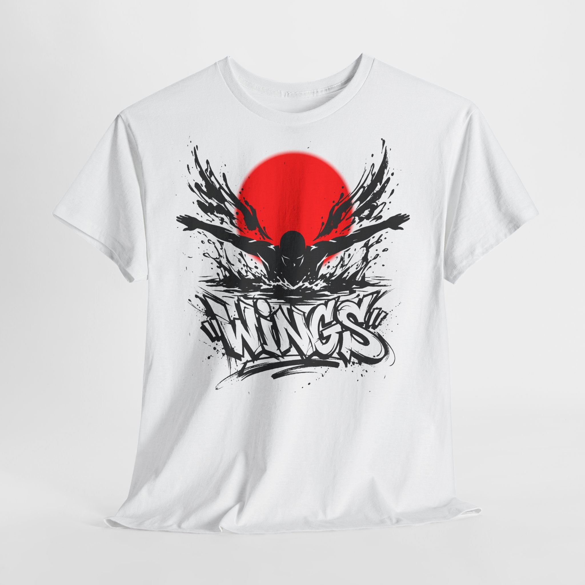 Schwimmen - WINGS (Delfin Schmetterling): Frontprint, Unisex T-Shirt