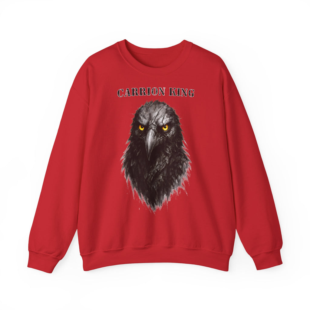 Rabe - Carrion King: Animals-Collection, Frontprint, Unisex Sweatshirt