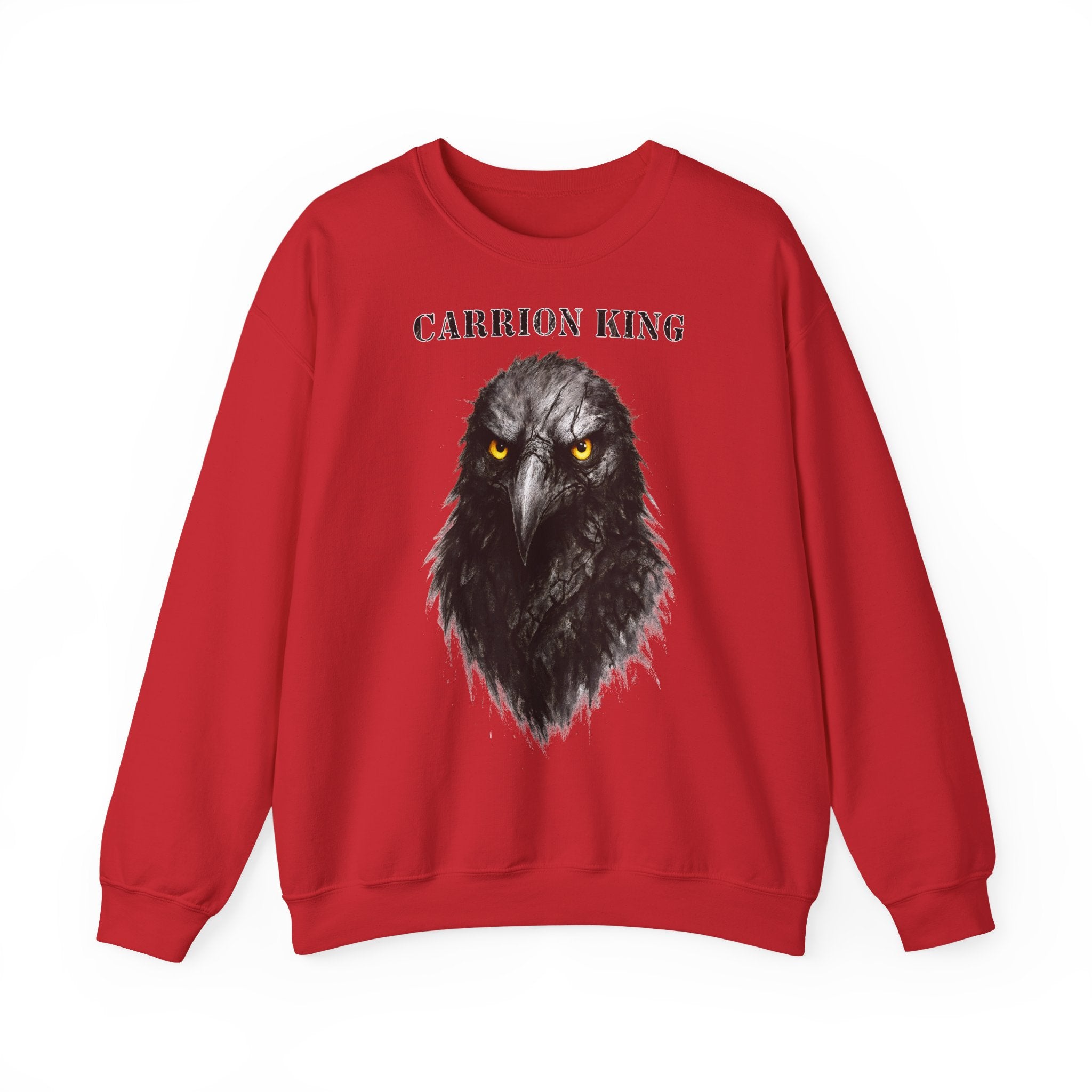 Rabe - Carrion King: Animals-Collection, Frontprint, Unisex Sweatshirt