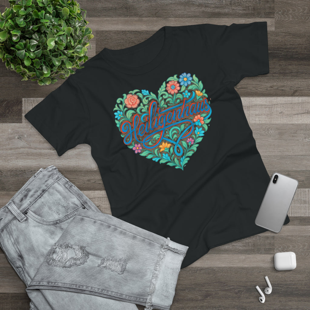 Heiligenhaus Floral, Frontprint, Women's T-Shirt