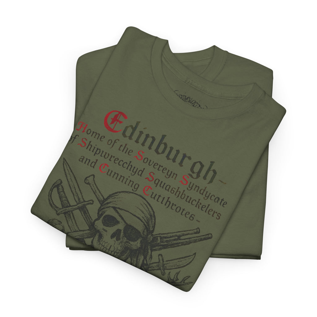 Edinburgh: Frontprint, Unisex T-Shirt **Grimwater-Edition**