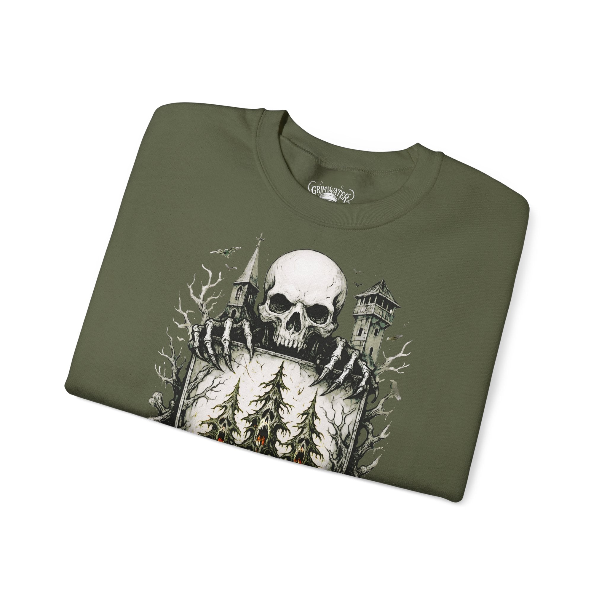 Braunlage: Harz-Collection, Frontprint, Unisex Sweatshirt **Grimwater-Edition**