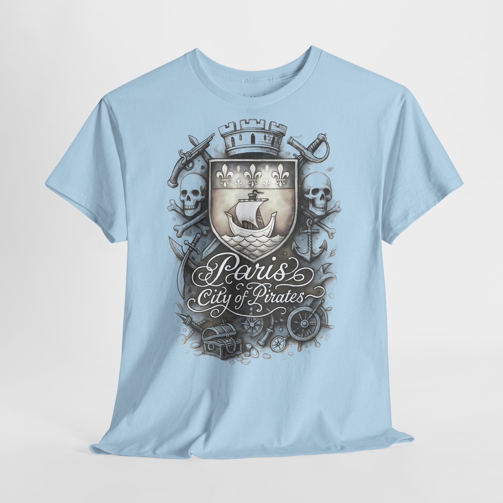 Paris: Frontprint, Unisex T-Shirt **Grimwater-Edition**