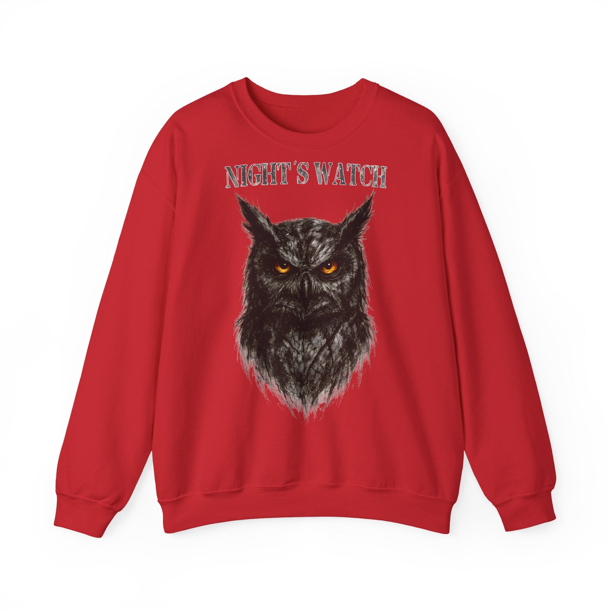 Uhu - Night's Watch: Animals-Collection, Frontprint, Unisex Sweatshirt
