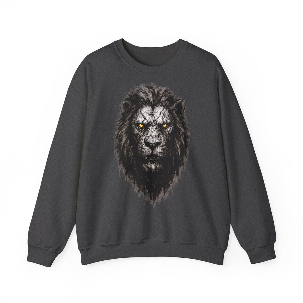 Löwe: Animals-Collection, Frontprint, Unisex Sweatshirt, Majestic Lion