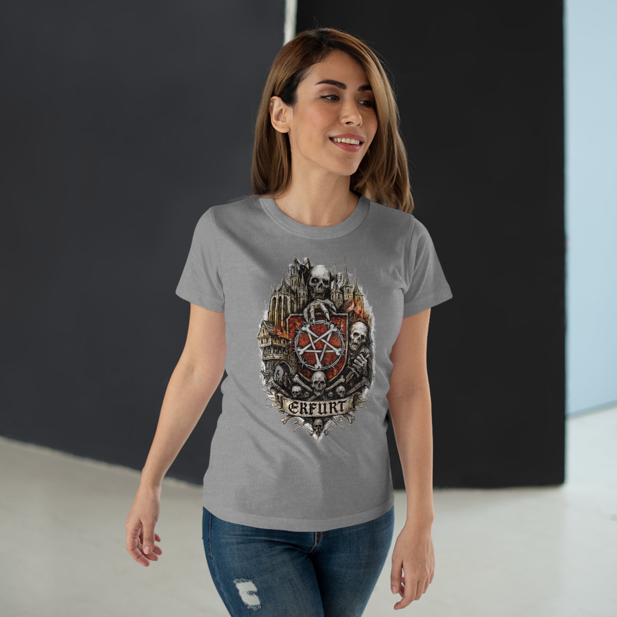 Erfurt: Frontprint, Womens' T-Shirt **Grimwater-Edition**