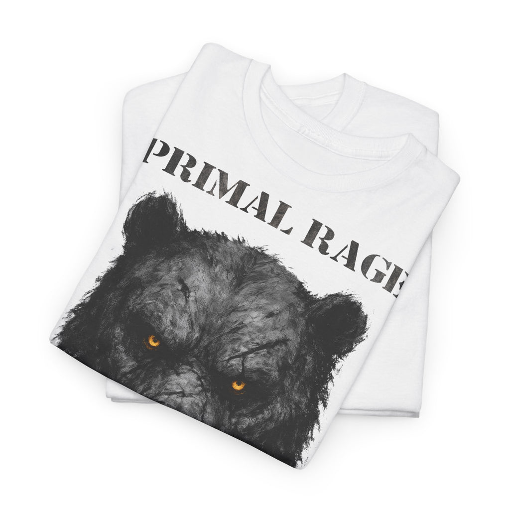 Bär - Primal Rage: Frontprint, Unisex T-Shirt - Animal-Collection