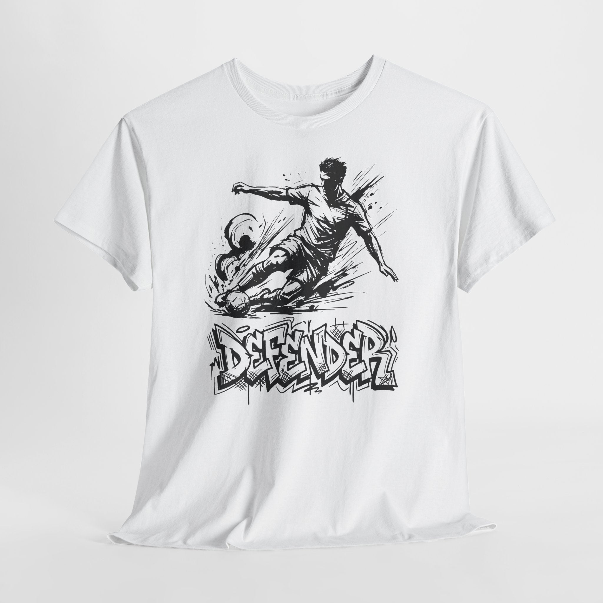 Soccer Defender 07: Frontprint, Unisex T-Shirt