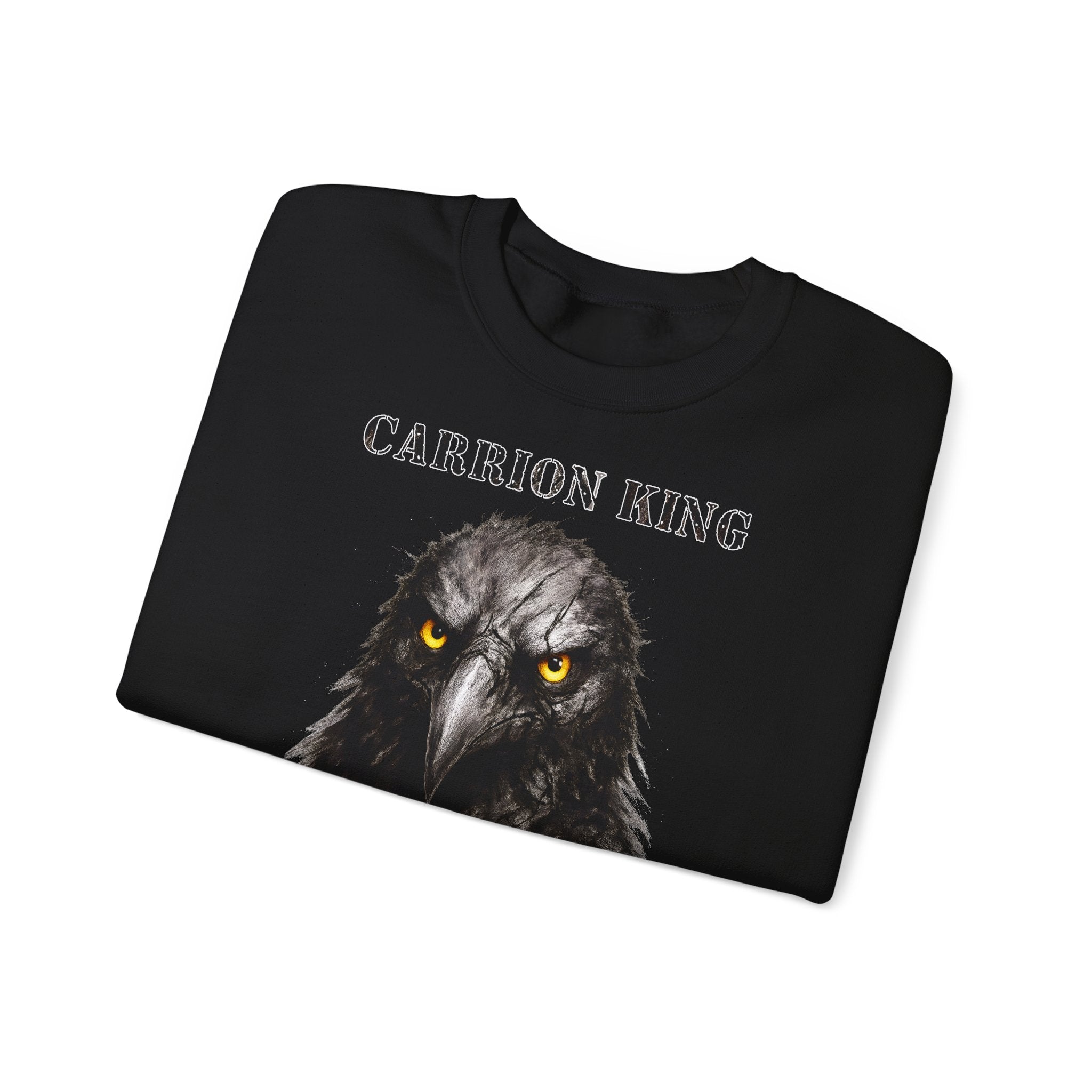 Rabe - Carrion King: Animals-Collection, Frontprint, Unisex Sweatshirt