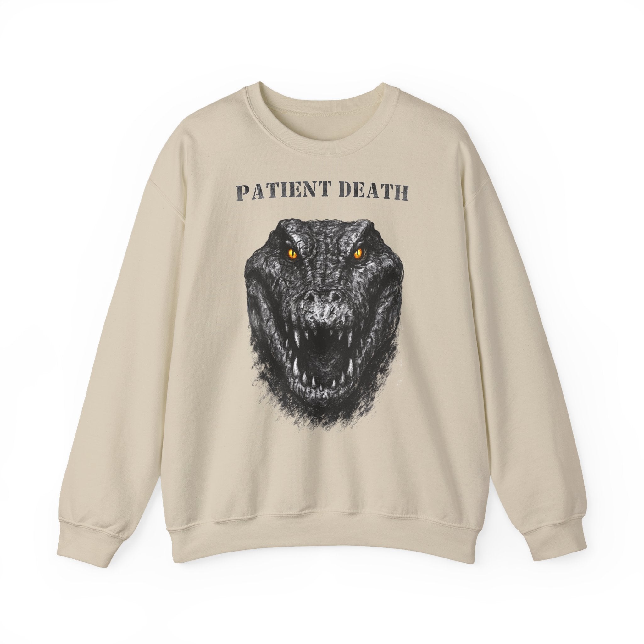 Alligator - Patient Death: Animals-Collection, Frontprint, Unisex Sweatshirt