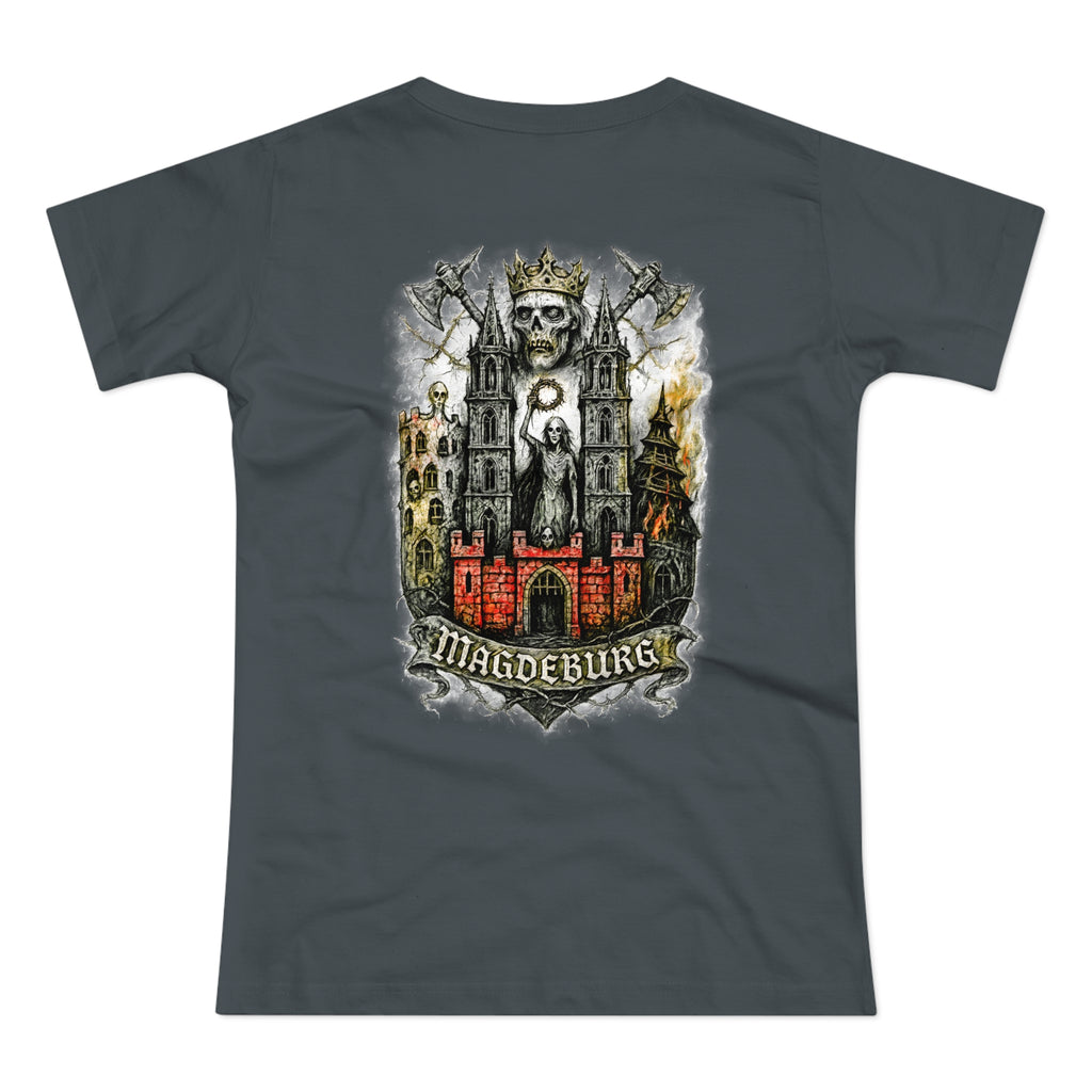 Magdeburg: Front-/Backprint Womens' T-Shirt **Grimwater-Edition**