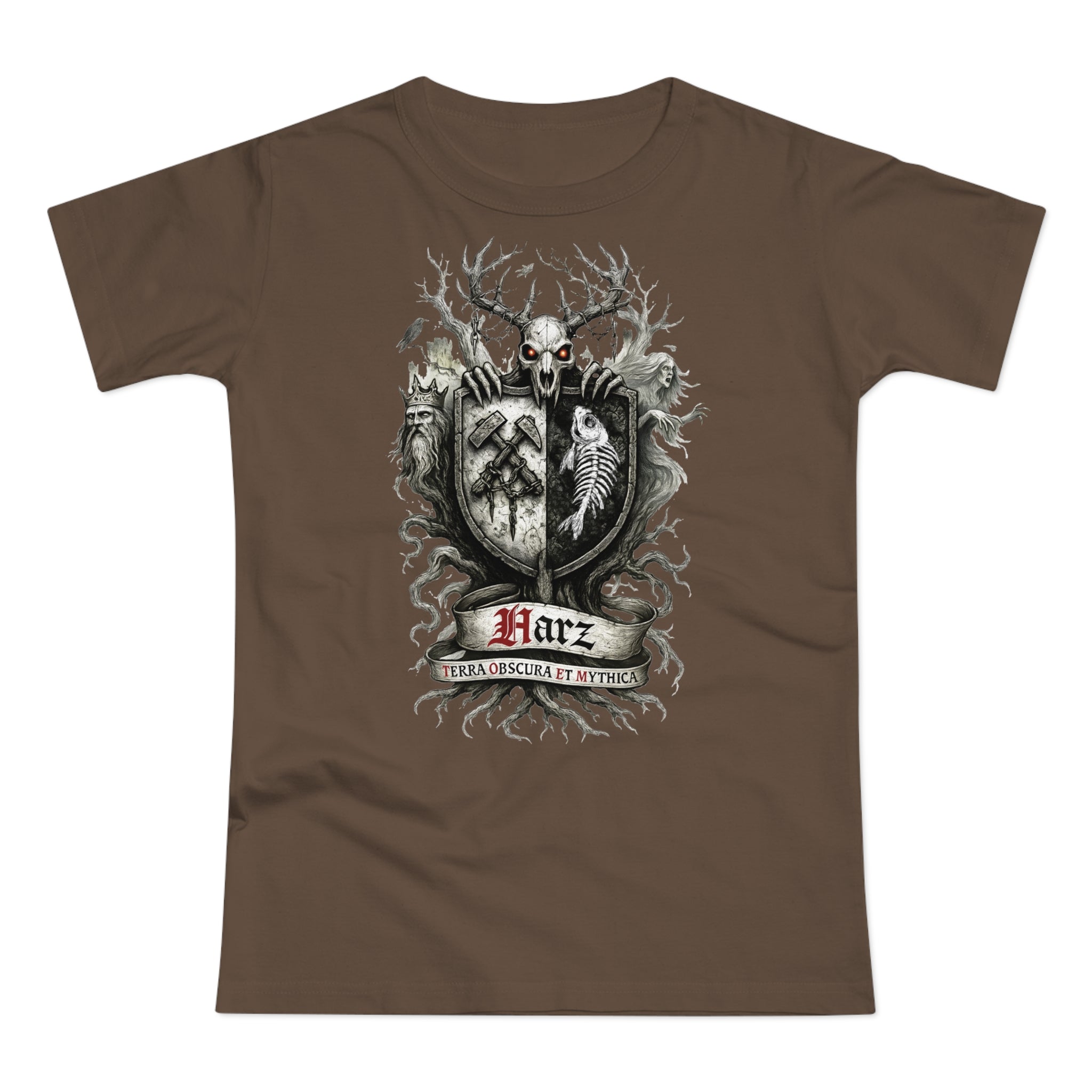 Der Harz: Frontprint, Womens' T-Shirt **Grimwater-Edition**