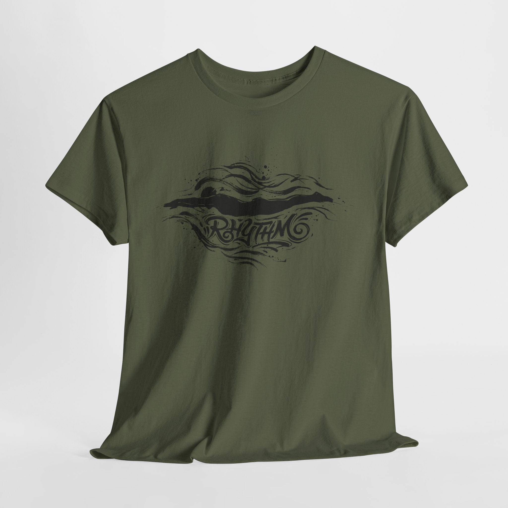 Schwimmen - RHYTHM: Frontprint, Unisex T-Shirt