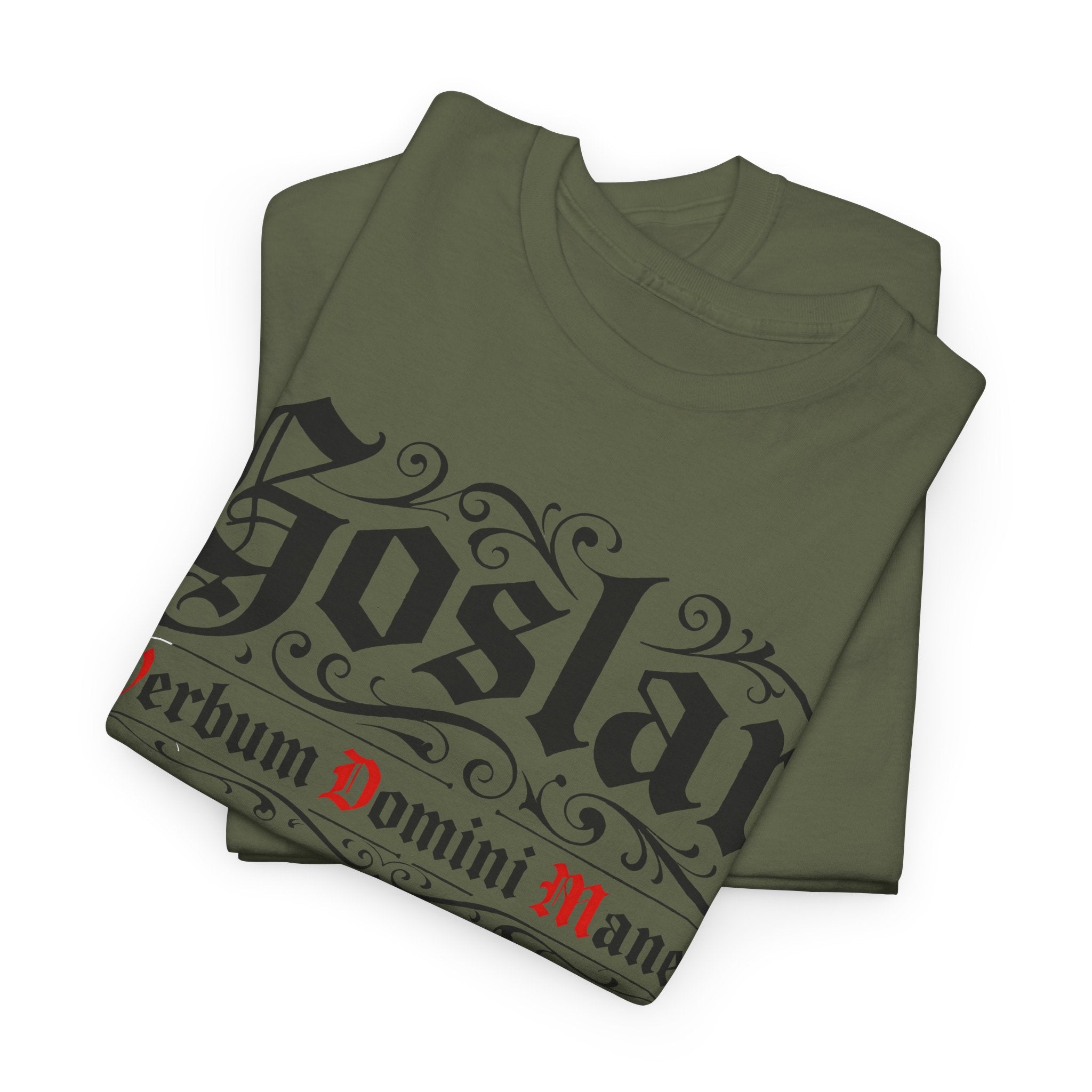 Goslar - Verbum Domini Manet - Heavy Cotton Tee, Graphic Tee, Unisex T-Shirt, Casual Wear, Gift for Him/Her, Vintage Style Shirt