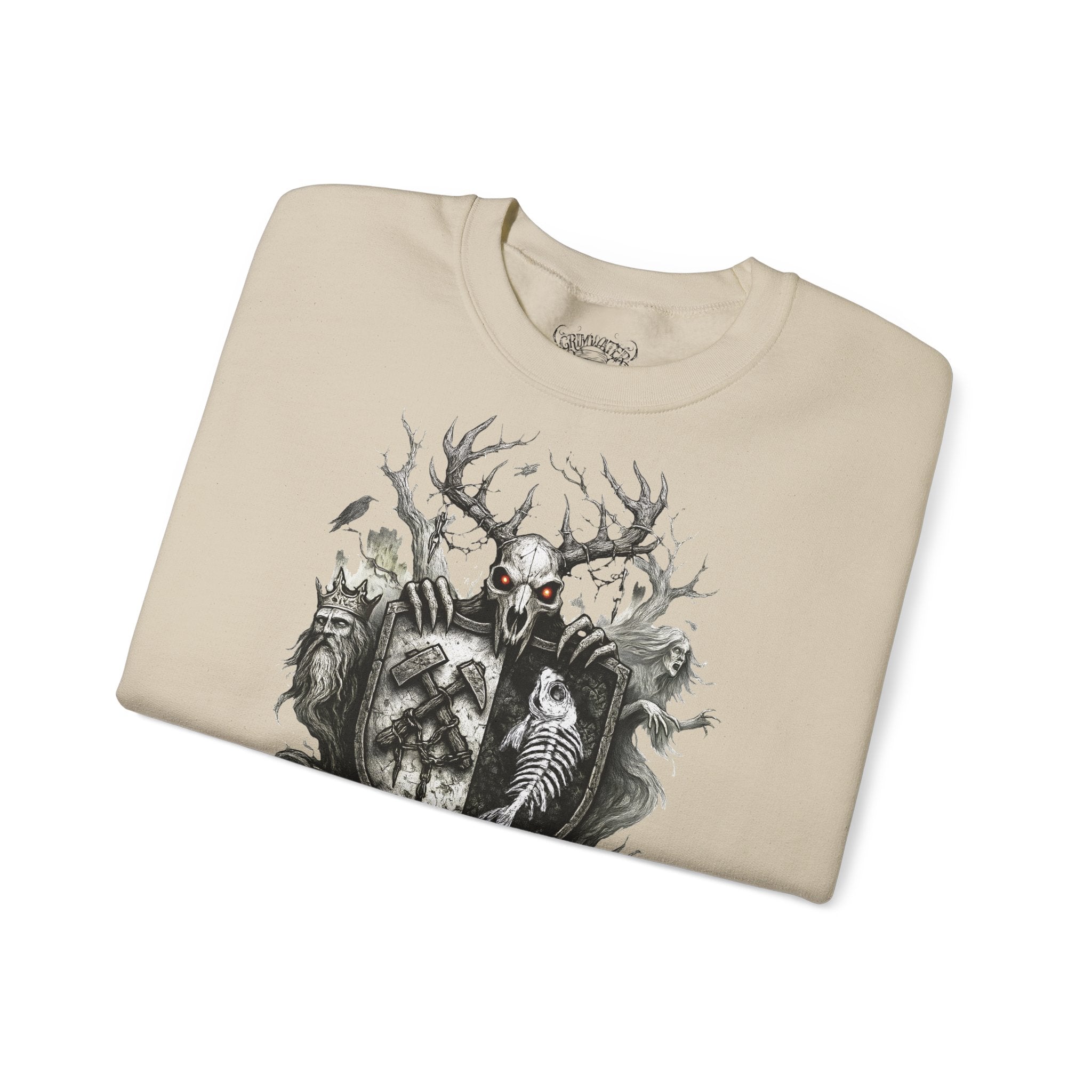 Der Harz: Harz-Collection, Frontprint, Unisex Sweatshirt **Grimwater-Edition**
