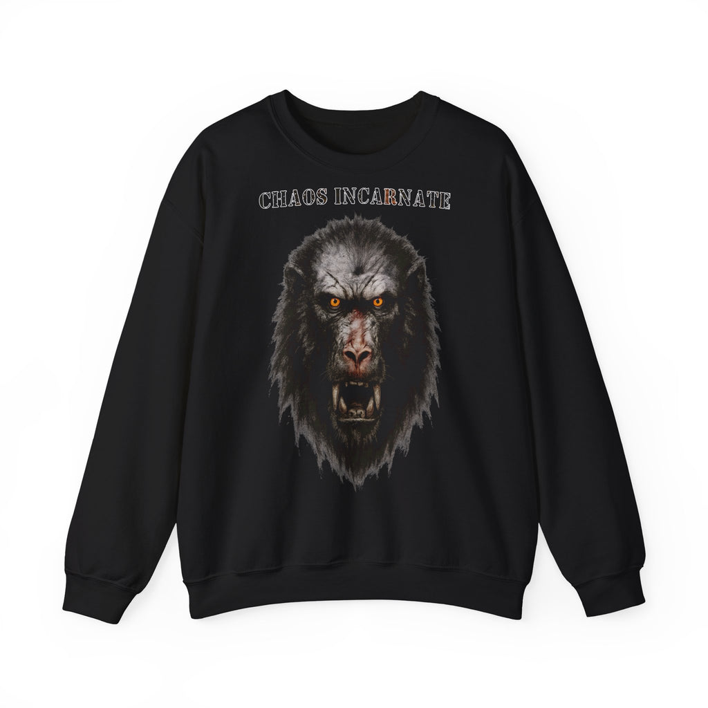 Pavian - Chaos Incarnate: Animals-Collection, Frontprint, Unisex Sweatshirt