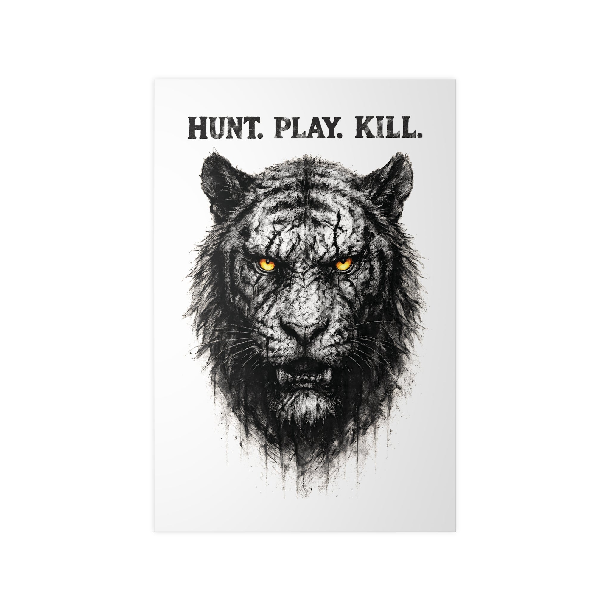 Poster 60 x 90: Tiger (Animal-Collection)