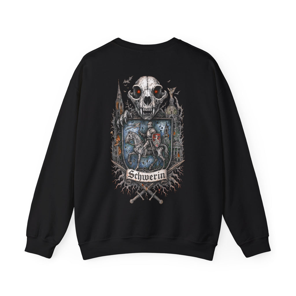 Schwerin: Front-/Backprint, Unisex Sweatshirt **Grimwater-Edition**