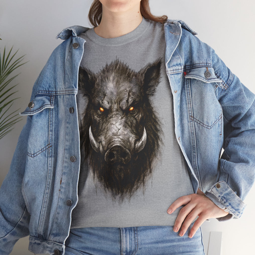 Keiler: Frontprint, Unisex T-Shirt - Animal-Collection