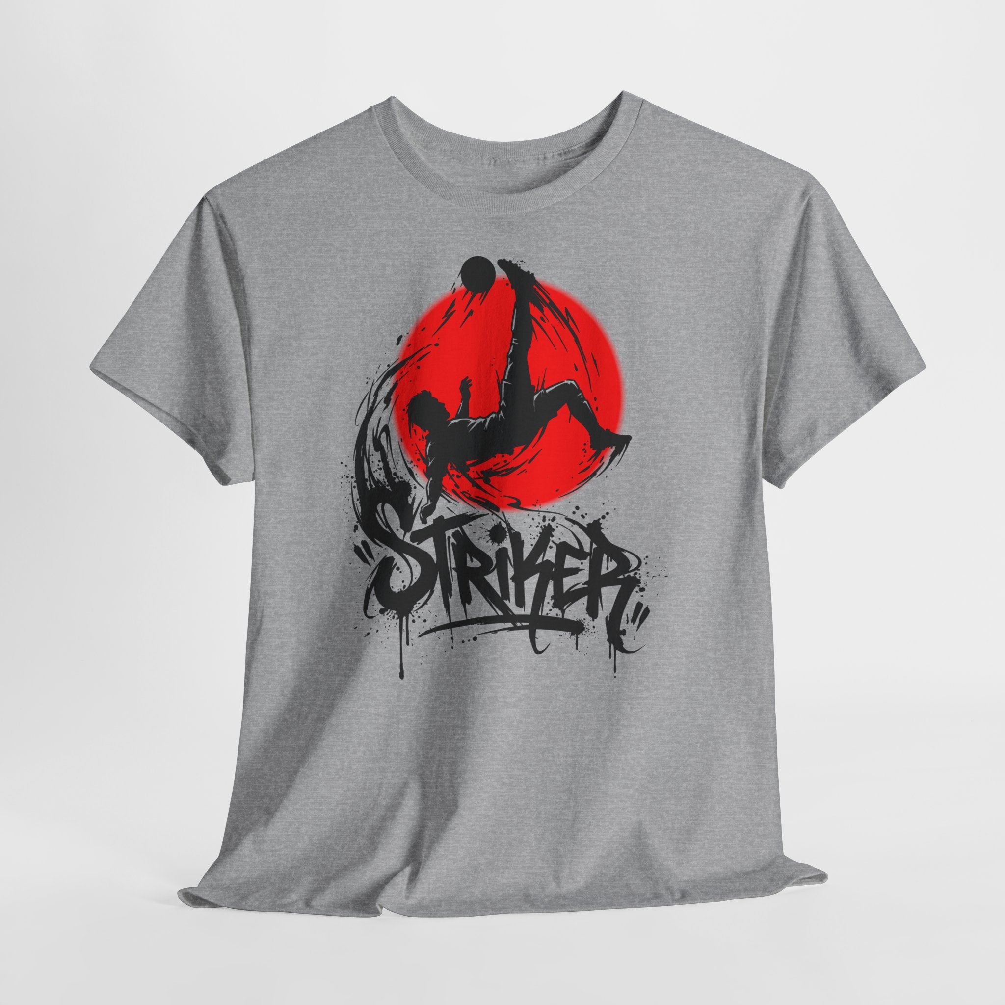 Soccer Striker 01: Frontprint, Unisex T-Shirt