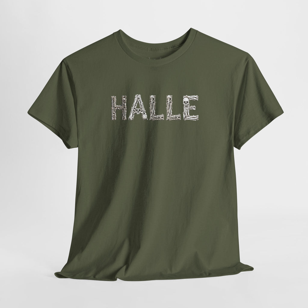Halle: Front-/Backprint, Unisex T-Shirt **Grimwater-Edition**
