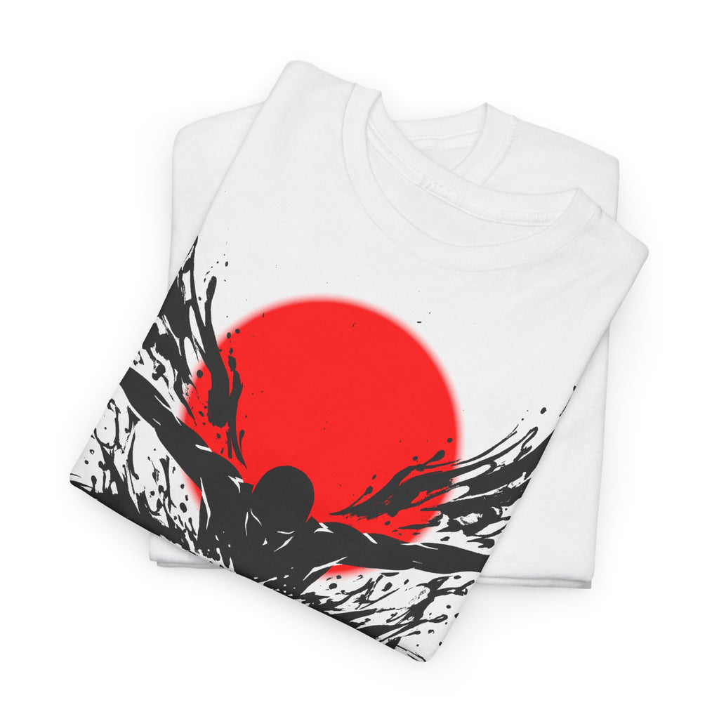 Schwimmen - WINGS (Delfin Schmetterling): Frontprint, Unisex T-Shirt