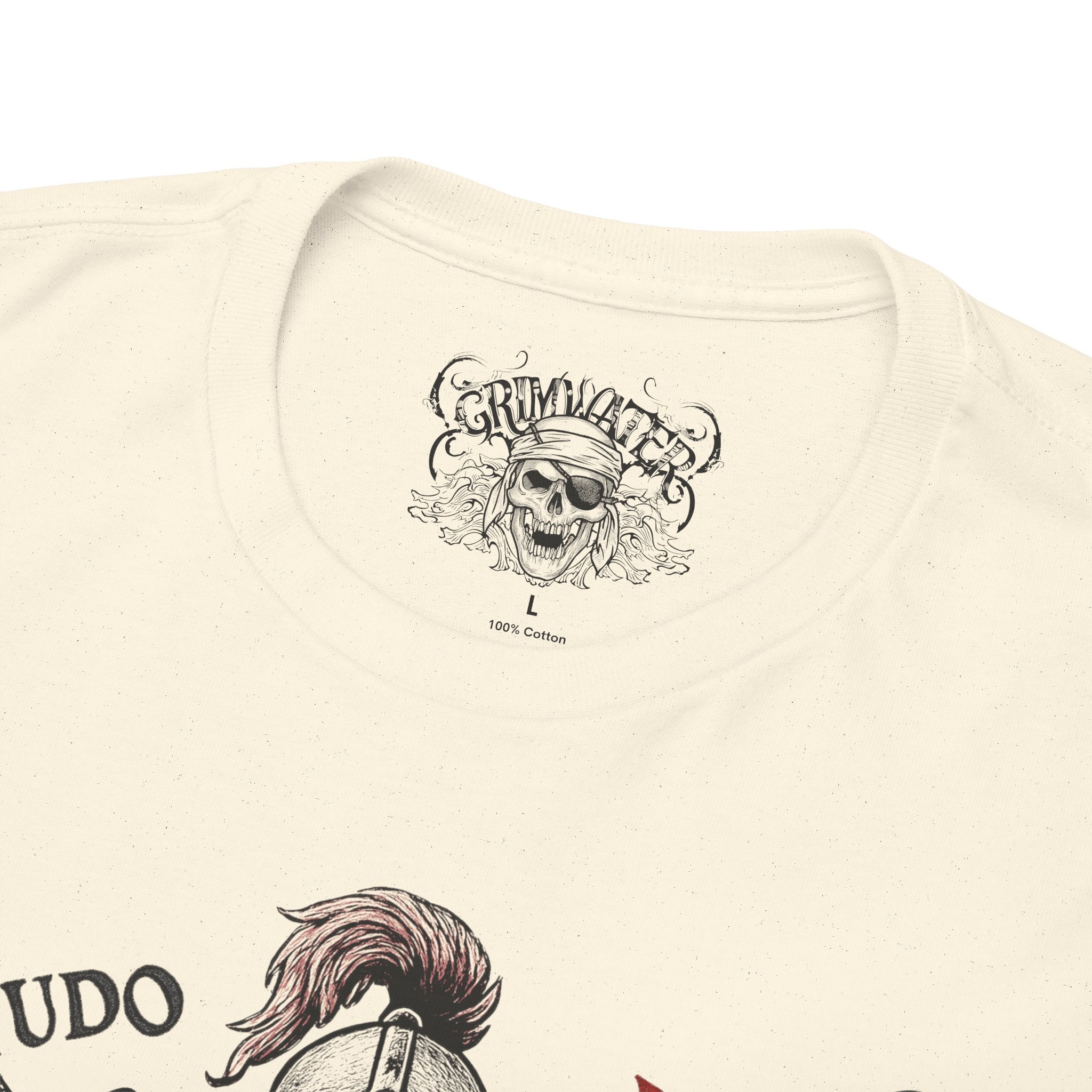 Löwe: Frontprint, Unisex T-Shirt **Grimwater-Edition** Sternzeichen Astrologie (Leo)