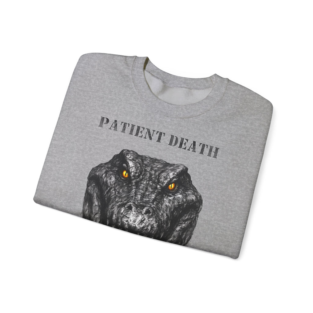 Alligator - Patient Death: Animals-Collection, Frontprint, Unisex Sweatshirt