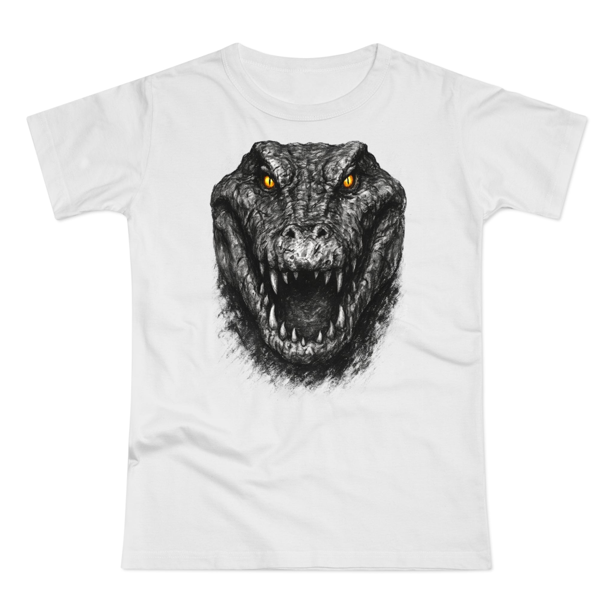 Alligator: Frontprint, Women's T-Shirt - Animal-Collection