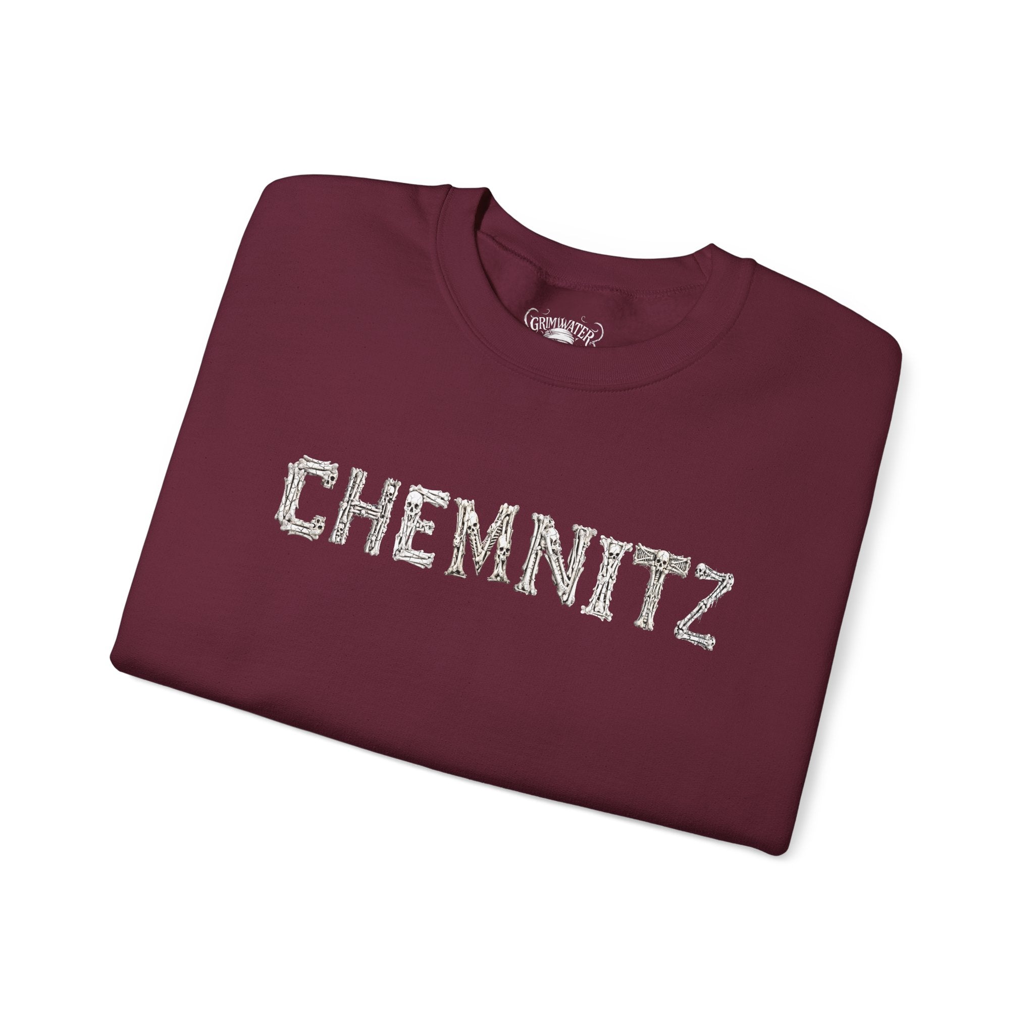 Chemnitz: Front-/Backprint, Unisex Sweatshirt **Grimwater-Edition**