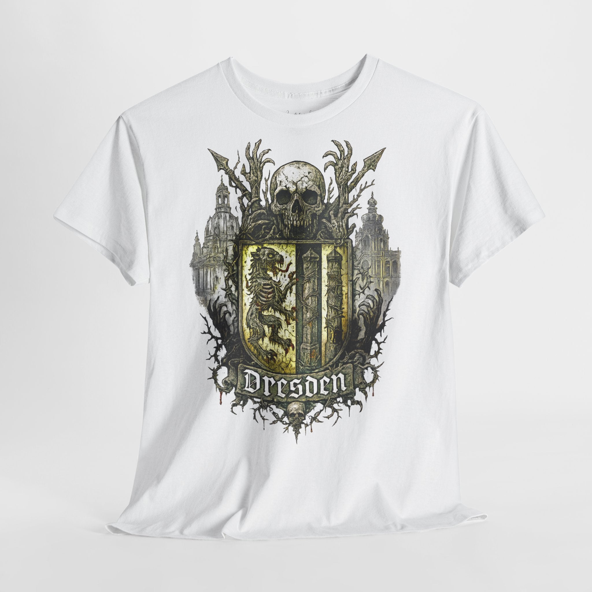 Dresden: Frontprint, Unisex T-Shirt **Grimwater-Edition**